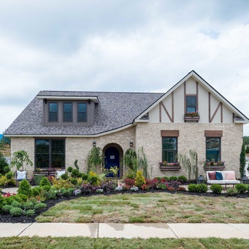 Tudor Style With Hints of Tropical Colorful Allure