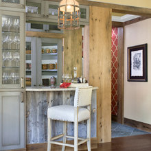 Plaid Kitchen Bar Stools