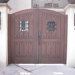 Tuscan Style Gates - Home Fencing And Gates