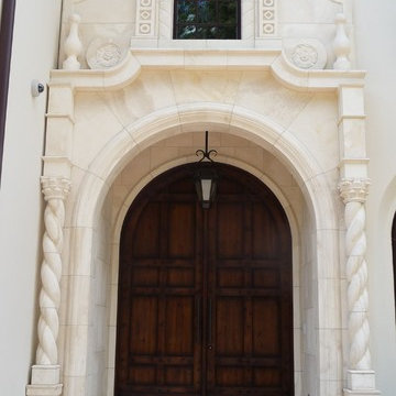 Riviera Beige Limestone Exterior Elements