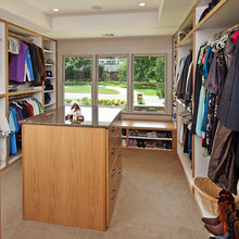 Master closet design