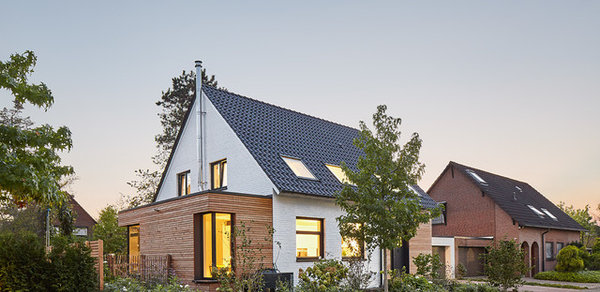 Moderner Anbau An Altes Haus - Heimidee