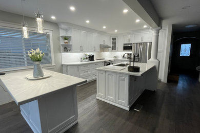 Inspiration for a contemporary kitchen remodel in Other