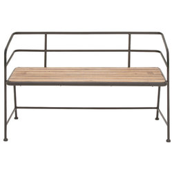 Industrial Accent And Storage Benches by GwG Outlet