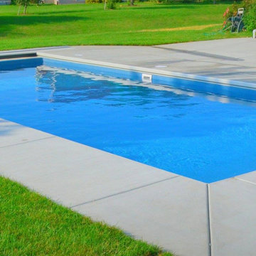 Zenith Fiberglass Pool - Sun Prairie WI