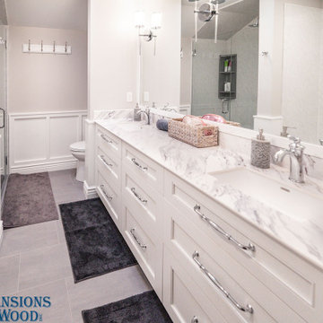 Master Bathroom Remodel with Wetwall and Thinscape in Fulton, Missouri