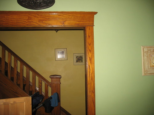 Restaining My Oak Trim
