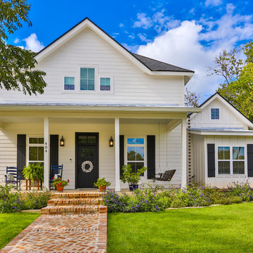 Front Exterior - Boerne Traditional Modern Home