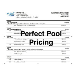 Perfect Project Pricing NEW Enhancements - Products