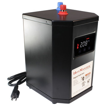 Victorian 9 in. Instant Hot and Cold Water Dispenser with Digital Tank, Satin Ni