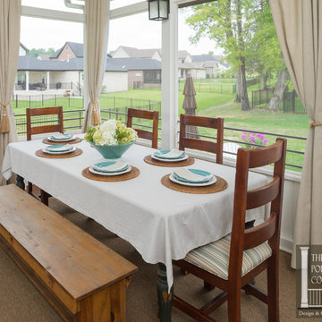 Screened Porch with Deck and Patio
