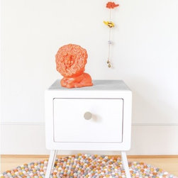 Si-Ta Side Table ( Dove ) - Nursery Furniture