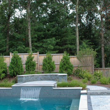 Swimming Pool Landscape Design Westwood, Massachusetts