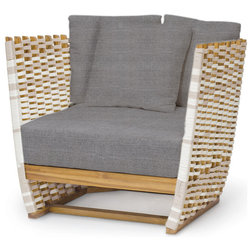 Modern Outdoor Lounge Chairs by Kathy Kuo Home