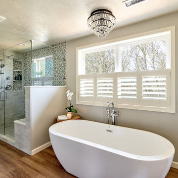 Classic Bathroom with a Touch of Glam