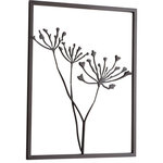 Cyan Lighting - Cyan Lighting Arbre Duex - 23.25" Wall Decor, Graphite Finish - Whether you're looking to update your living roomArbre Duex 23.25" Wa Graphite *UL Approved: YES Energy Star Qualified: n/a ADA Certified: n/a  *Number of Lights:   *Bulb Included:No *Bulb Type:No *Finish Type:Graphite