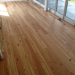 Modern Reclaimed Heart Pine Flooring - Hardwood Flooring