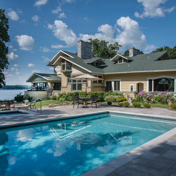 Lake Delavan, WI Swimming Pool and Hot Tub