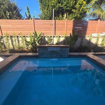 Backyard Remodel with New Spa - Seal Beach