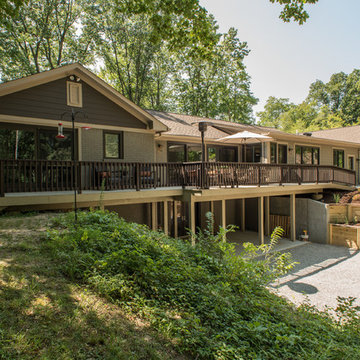Fishers,IN Kitchen expansion and Exterior Transformation
