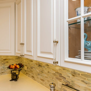 Painted White Kitchen Cabinets