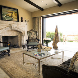 Living Room Fireplaces - Fireplace Mantels