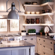 open shelving
