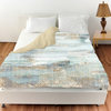 Oliver Gal "Love in Teal" Duvet Cover, Queen