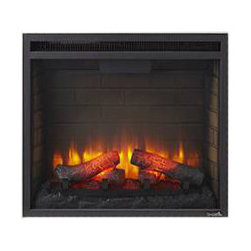 SimpliFire 26-In Plug-In Electric Fireplace Insert - SF-PP26-E - Indoor Fireplaces