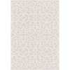 Orian Boucle Indoor/Outdoor Seaborn High-Low Area Rug, Ivory, 7'9"x10'10"