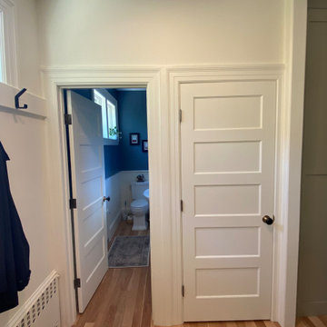 Newton Kitchen, Rear entry & Basement Stair Project