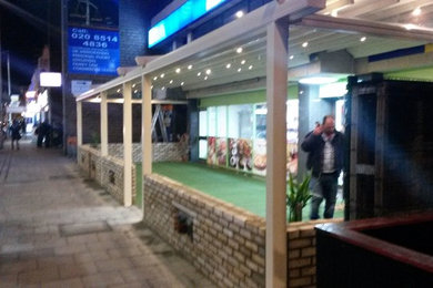 Lucrare Pergola Retractabila Aluminiu