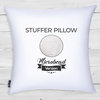 Reversible Cover Throw Pillow, 2 Piece, Saddle Brown, 22x22, Microbead