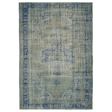 Rug N Carpet - Handmade Oriental 7' 5" x 10' 11" One-of-a-Kind Runner Area Rug