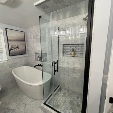 Full Remodel - Tile Job, Stand alone Soaker Tub