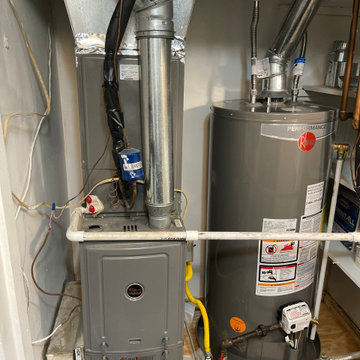 Water Heater and Floor Replacement