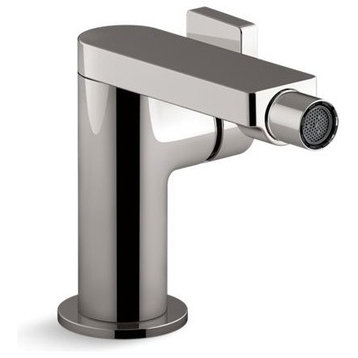Kohler Composed Single-Handle Bidet Faucet With Lever Handle, Vibrant Titanium