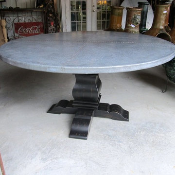 Zinc Table by Barrio Antiguo in Houston TX