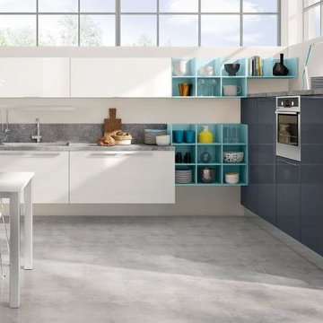 Modern Italian Custom Made Kitchens by LUBE