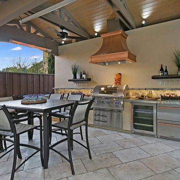 Danville Outdoor Kitchen and Pavilion