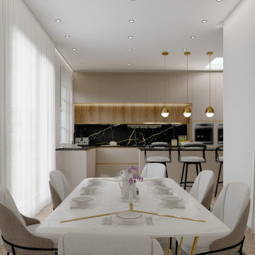 Modern Kitchen Remodel in Harrow