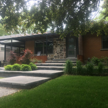 Rénovation complète extérieur d'une maison