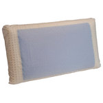 TMI Products - Queen Memory Foam Gel Pillow - Gel technology, combined with our ventilated core, gives you