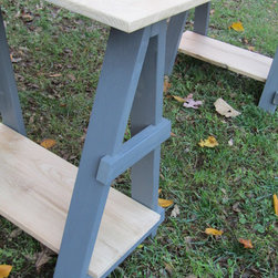 Sawhorse Desk - Furniture