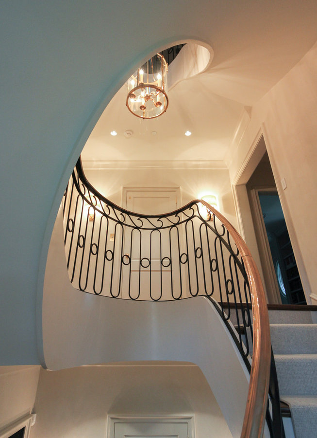 Sculptural/Elliptical Staircase Near Foreign Embassies in Wash. DC, 20008