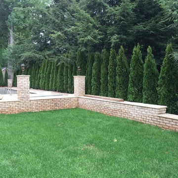 Ongoing landscaping project in Staten Island, NY