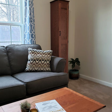 Red Oak Tower Cabinet
