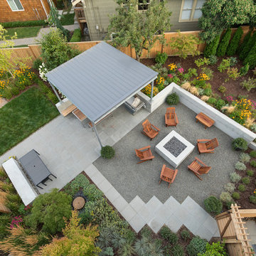 Wallingford Modern Garden