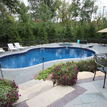 Mountain Lake Steel Vinyl Liner