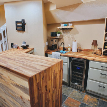 Southwestern Hosting Basement Bar